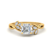 sculpted-leaf-asscher-cut-diamond-ring-in-yellow-gold-FD10962ASR-NL-YG