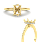 Load image into Gallery viewer, Secret Halo Semi Mount Engagement Ring
