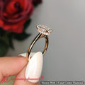 Thumbnail 7 - secret-oval-halo-lab-diamond-engagement-ring-in-14k-yellow-gold-fd11489r-1