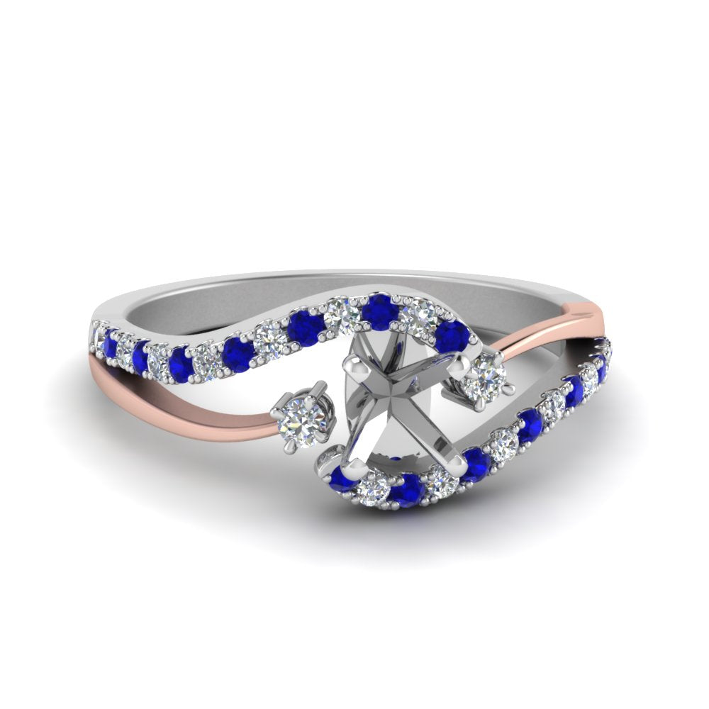 semi-mount-2-tone-3-stone-diamond-swirl-engagement-ring-with-blue-sapphire-in-950-Platinum-FDO50895SMRGSABL-NL-WG