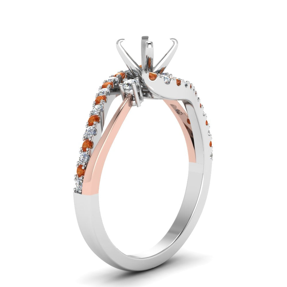semi-mount-2-tone-3-stone-diamond-swirl-engagement-ring-with-orange-sapphire-in-FDO50895SMRGSAOR-NL-WG
