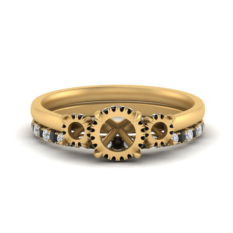 semi-mount-3-stone-hidden-halo-black-diamond-ring-with-wedding-band-in-FDENS3179SMRGBLACKANGLE3-NL-YG