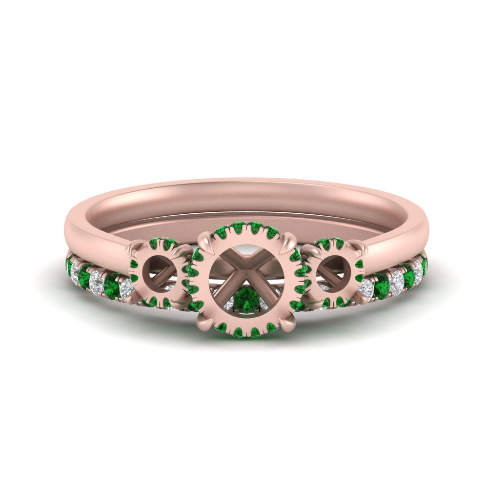 semi-mount-3-stone-hidden-halo-emerald-ring-with-wedding-band-in-FDENS3179SMRGEMGRANGLE3-NL-RG