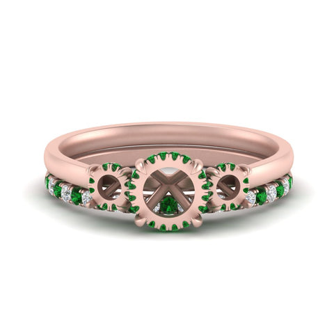 semi-mount-3-stone-hidden-halo-emerald-ring-with-wedding-band-in-FDENS3179SMRGEMGRANGLE3-NL-RG