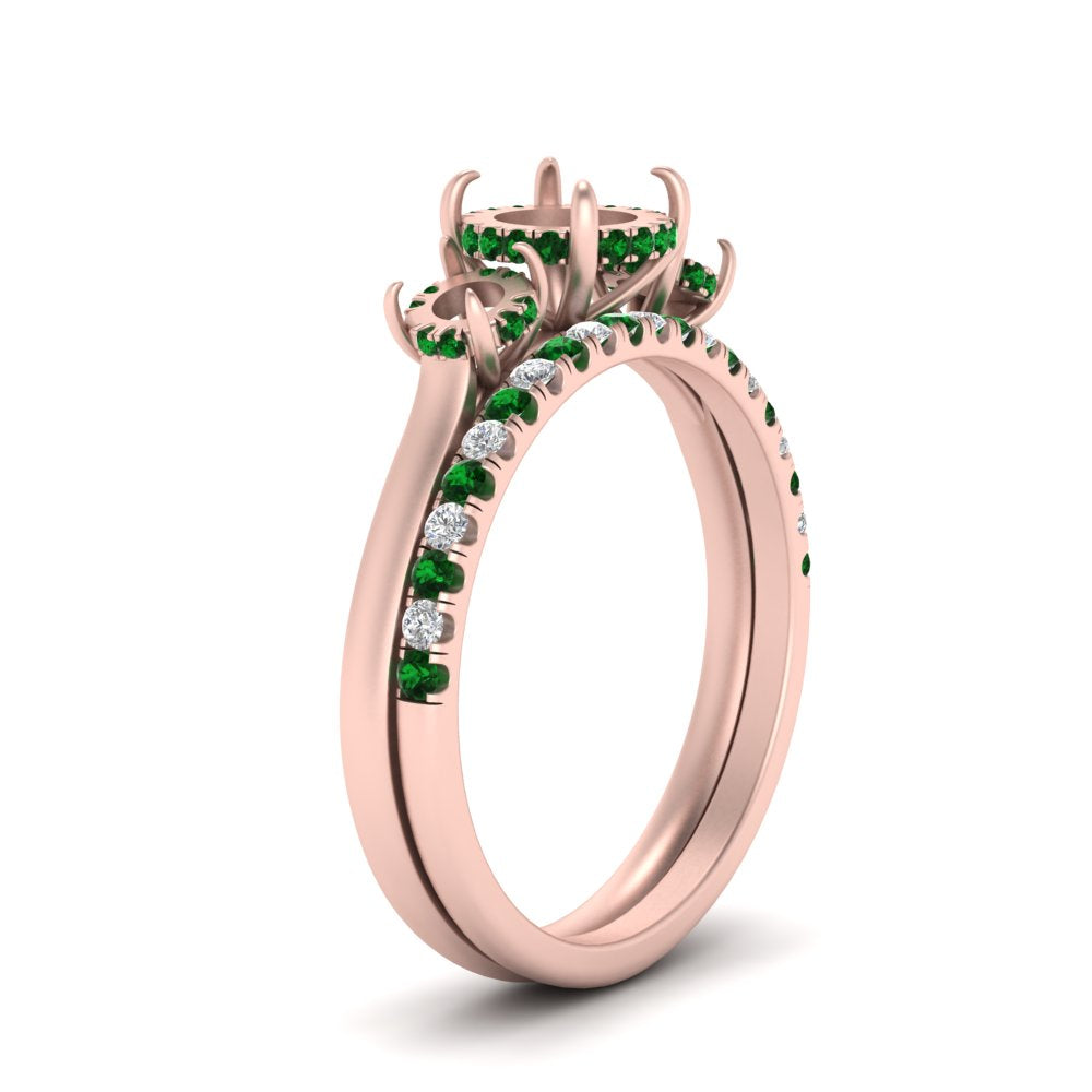 semi-mount-3-stone-hidden-halo-emerald-ring-with-wedding-band-in-FDENS3179SMRGEMGRANGLE3-NL-RG