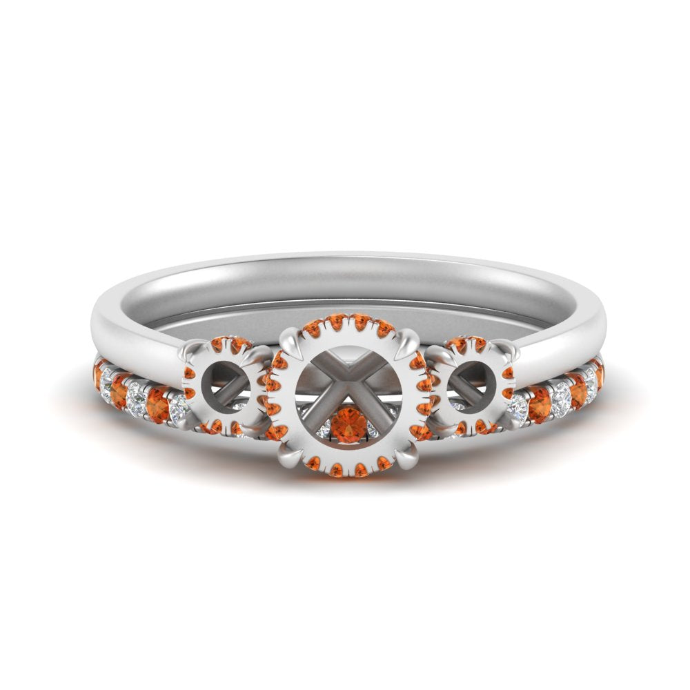 semi-mount-3-stone-hidden-halo-orange-sapphire-ring-with-wedding-band-in-FDENS3179SMRGSAORANGLE3-NL-WG