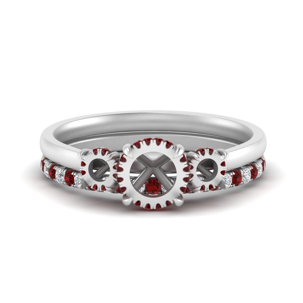 semi-mount-3-stone-hidden-halo-ruby-ring-with-wedding-band-in-FDENS3179SMRGRUDRANGLE3-NL-WG