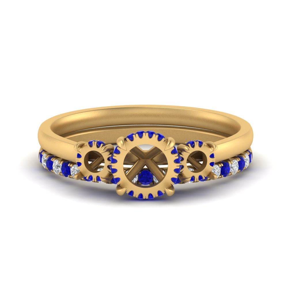 semi-mount-3-stone-hidden-halo-sapphire-ring-with-wedding-band-in-FDENS3179SMRGSABLANGLE3-NL-YG