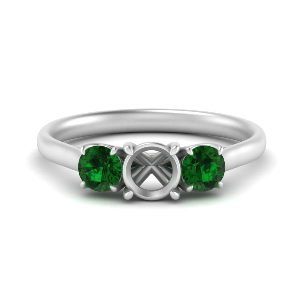 semi-mount-3-stone-trellis-emerald-engagement-ring-in-white-gold-FD-10768SMR-1.50CTGEMGR-NL-WG