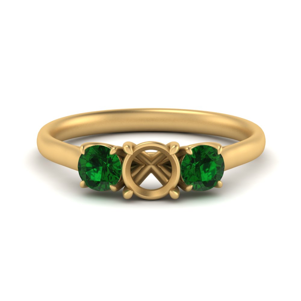 semi-mount-3-stone-trellis-emerald-engagement-ring-in-yellow-gold-FD-10768SMR-1.50CTGEMGR-NL-YG