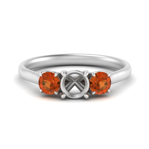 semi-mount-3-stone-trellis-orange-sapphire-engagement-ring-in-white-gold-FD-10768SMR-1.50CTGSAOR-NL-WG
