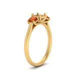 Load image into Gallery viewer, semi-mount-3-stone-trellis-orange-sapphire-engagement-ring-in-yellow-gold-FD-10768SMR-1.50CTGSAORANGLE2-NL-YG
