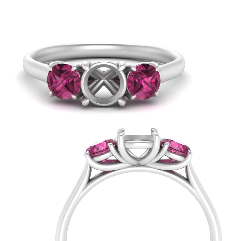 semi-mount-3-stone-trellis-pink-sapphire-engagement-ring-in-white-gold-FD-10768SMR-1.50CTGSADRPIANGLE3-NL-WG