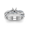Load image into Gallery viewer, semi-mount-Infinity-twist-diamond-matching-bridal-set-in-950-Platinum-FD8253SM-NL-WG