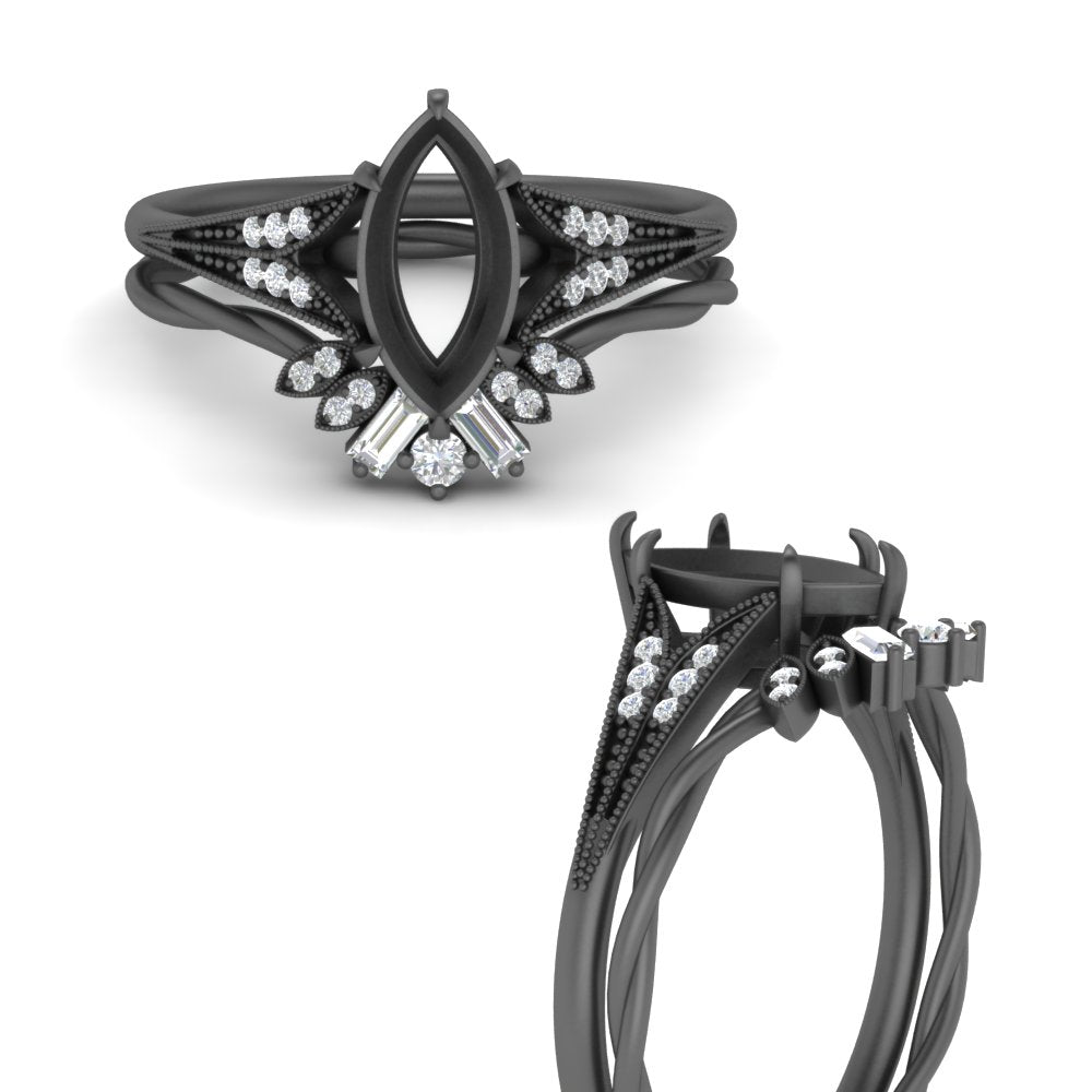 semi-mount-antique-diamond-ring-with-twisted-band-in-FD10747-SM-ANGLE3-NL-BG