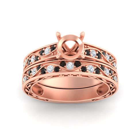semi-mount-antique-filigree-black-diamond-bridal-ring-set-in-rose-gold-fdens3543smgblackangle5-nl-rg.jpg