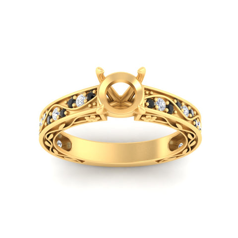 semi-mount-antique-filigree-black-diamond-engagement-ring-in-yellow-gold-fdens3543smrgblackangle5-nl-yg.jpg