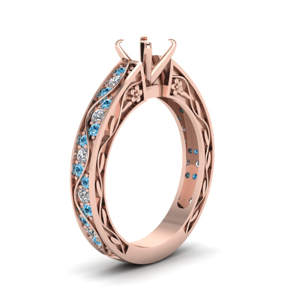 semi-mount-antique-filigree-diamond-ring-with-ice-blue-topaz-in-14K-rose-gold-FDENS3543SMRGICBLTOANGLE2-NL-RG