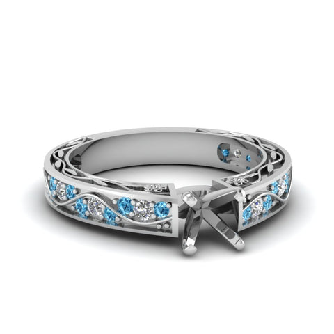 semi-mount-antique-filigree-diamond-ring-with-ice-blue-topaz-in-950-platinum-FDENS3543SMRGICBLTO-NL-WG