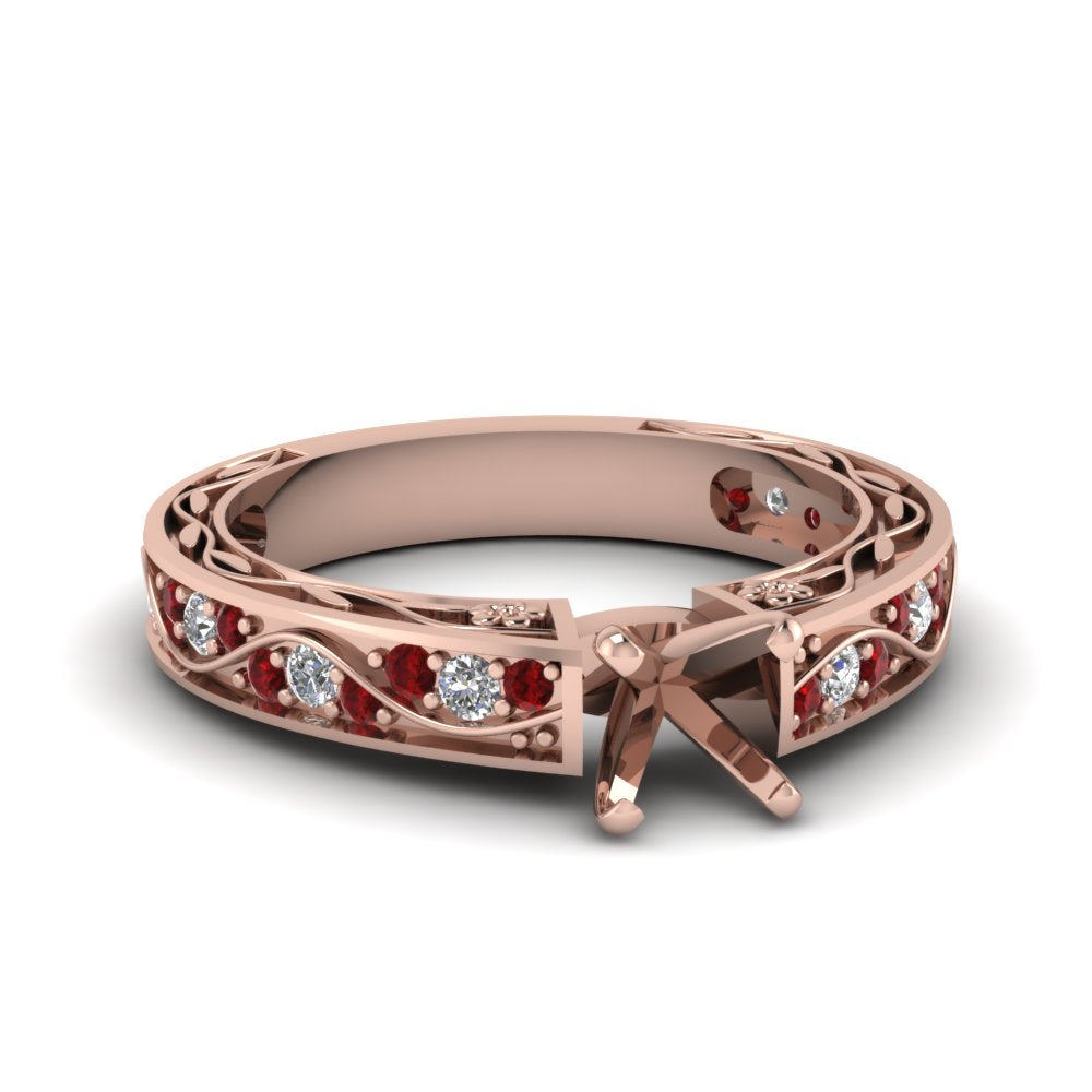semi-mount-antique-filigree-diamond-ring-with-ruby-in-14K-rose-gold-FDENS3543SMRGRUDR-NL-RG