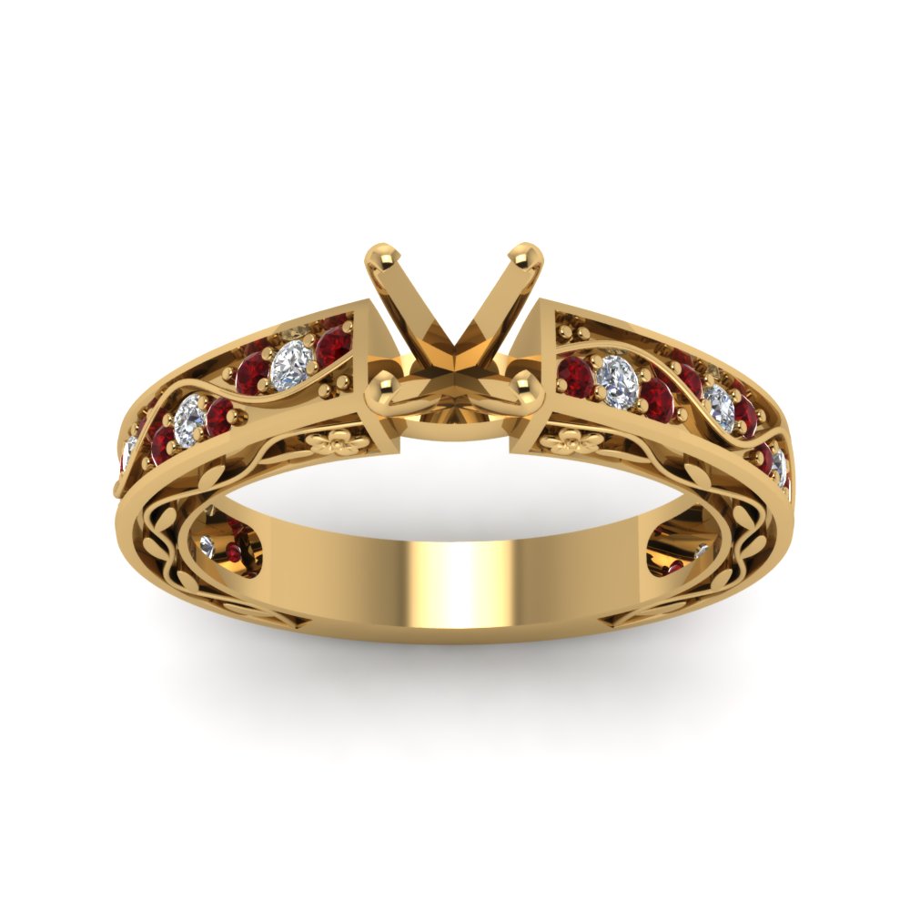 semi-mount-antique-filigree-diamond-ring-with-ruby-in-14K-yellow-gold-FDENS3543SMRGRUDRANGLE5-NL-YG