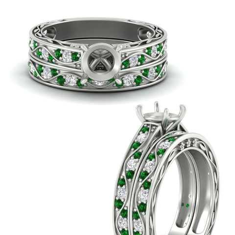 semi-mount-antique-filigree-emerald-bridal-ring-set-in-white-gold-fdens3543smgemgrangle3-nl-wg.jpg