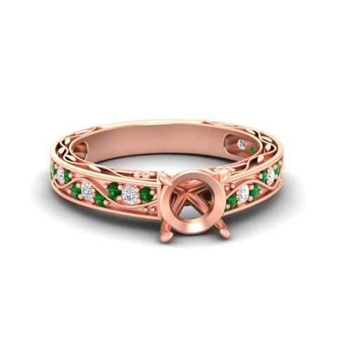 semi-mount-antique-filigree-emerald-engagement-ring-in-rose-gold-fdens3543smrgemgrsleep-nl-rg.jpg