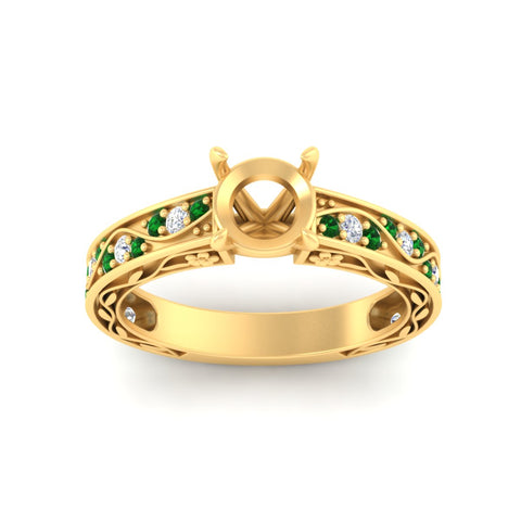 semi-mount-antique-filigree-emerald-engagement-ring-in-yellow-gold-fdens3543smrgemgrangle5-nl-yg.jpg