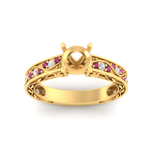 semi-mount-antique-filigree-pink-sapphire-engagement-ring-in-yellow-gold-fdens3543smrgsadrpiangle5-nl-yg.jpg