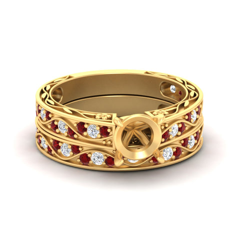 semi-mount-antique-filigree-ruby-bridal-ring-set-in-yellow-gold-fdens3543smgrudrsleep-nl-yg.jpg