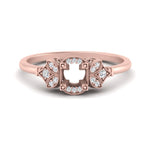 Load image into Gallery viewer, Semi Mount Art Deco Vintage Diamond Ring
