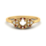 Load image into Gallery viewer, Semi Mount Art Deco Vintage Diamond Ring
