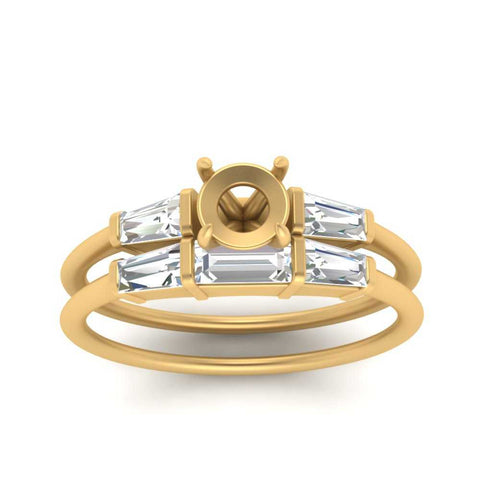 semi-mount-bar-set-diamond-ring-with-matching-3-baguette-wedding-band-in-yellow-gold-FDENS100SMANGLE5-NL-YG