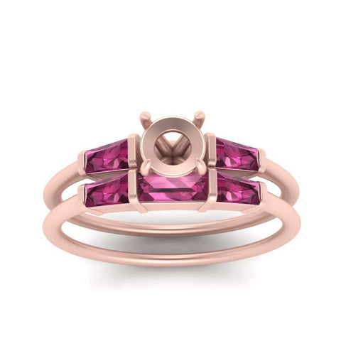 semi-mount-bar-set-pink-sapphire-ring-with-matching-3-baguette-wedding-band-in-rose-gold-FDENS100SMGSADRPIANGLE5-NL-RG