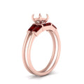 Thumbnail 12 - semi-mount-bar-set-ruby-ring-with-matching-3-baguette-wedding-band-in-rose-gold-FDENS100SMGRUDRANGLE2-NL-RG