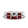 Thumbnail 22 - semi-mount-bar-set-ruby-ring-with-matching-3-baguette-wedding-band-in-white-gold-FDENS100SMGRUDR-NL-WG