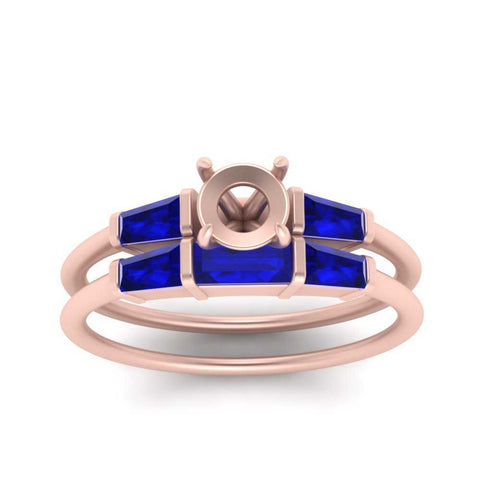 semi-mount-bar-set-sapphire-ring-with-matching-3-baguette-wedding-band-in-rose-gold-FDENS100SMGSABLANGLE5-NL-RG