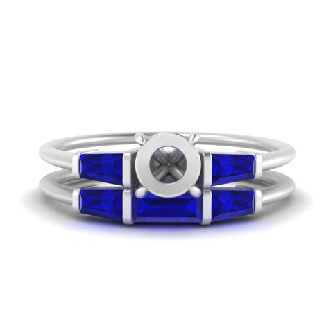 semi-mount-bar-set-sapphire-ring-with-matching-3-baguette-wedding-band-in-white-gold-FDENS100SMGSABL-NL-WG
