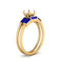 Thumbnail 30 - semi-mount-bar-set-sapphire-ring-with-matching-3-baguette-wedding-band-in-yellow-gold-FDENS100SMGSABLANGLE2-NL-YG