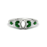Load image into Gallery viewer, semi-mount-big-floral-vintage-emerald-engagement-ring-in-white-gold-fdenr11603smrgemgrsleep-nl-wg.jpg?v=1764930432
