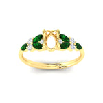 Load image into Gallery viewer, semi-mount-big-floral-vintage-emerald-engagement-ring-in-yellow-gold-fdenr11603smrgemgrangle5-nl-yg.jpg?v=1764930431
