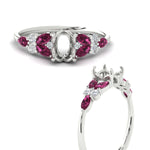 Load image into Gallery viewer, semi-mount-big-floral-vintage-pink-sapphire-engagement-ring-in-white-gold-fdenr11603smrgsadrpiangle3-nl-wg.jpg?v=1764930431
