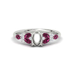 Load image into Gallery viewer, semi-mount-big-floral-vintage-pink-sapphire-engagement-ring-in-white-gold-fdenr11603smrgsadrpisleep-nl-wg.jpg?v=1764930431

