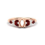 Load image into Gallery viewer, semi-mount-big-floral-vintage-ruby-engagement-ring-in-rose-gold-fdenr11603smrgrudrsleep-nl-rg.jpg?v=1764930431
