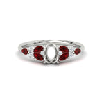 Load image into Gallery viewer, semi-mount-big-floral-vintage-ruby-engagement-ring-in-white-gold-fdenr11603smrgrudrsleep-nl-wg.jpg?v=1764930431
