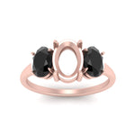 Load image into Gallery viewer, semi-mount-black-diamond-3-stone-basket-engagement-ring-in-rose-gold-FD10416SMRGBLACKANGLE5-NL-RG

