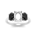 Load image into Gallery viewer, semi-mount-black-diamond-3-stone-basket-engagement-ring-in-white-gold-FD10416SMRGBLACKANGLE5-NL-WG_cb100eb5-dac7-4a0c-837e-6bf28a3c5e88
