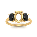 Load image into Gallery viewer, semi-mount-black-diamond-3-stone-basket-engagement-ring-in-yellow-gold-FD10416SMRGBLACKANGLE5-NL-YG
