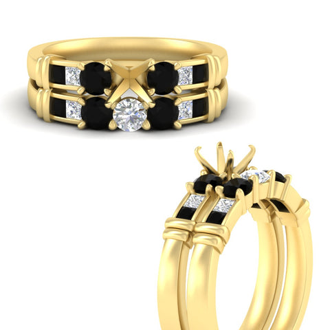 semi-mount-bridal-ring-set-with-black-diamond-princess-channel-accents-in-yellow-gold-fdens286smgblackangle3-nl-yg.jpg