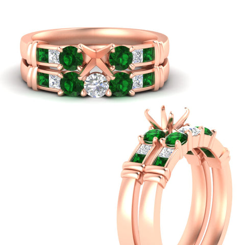 semi-mount-bridal-ring-set-with-emerald-princess-channel-accents-in-rose-gold-fdens286smgemgrangle3-nl-rg.jpg